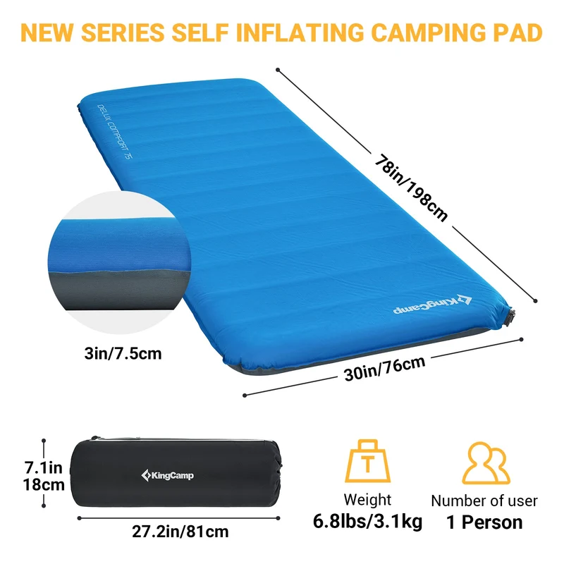 Single Self-Inflating Mattress