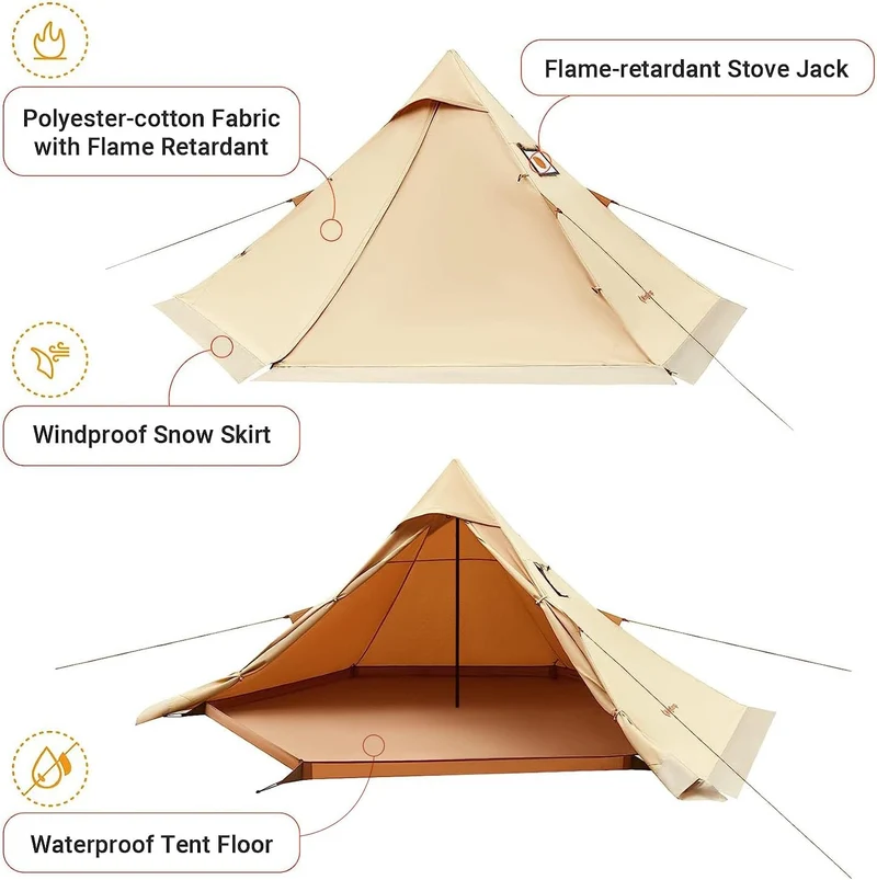 T/C Pyramid Hot Tent