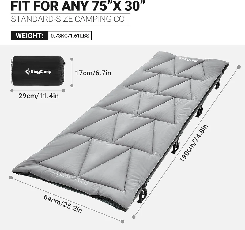 Camping Sleeping Cot Cotton Mat