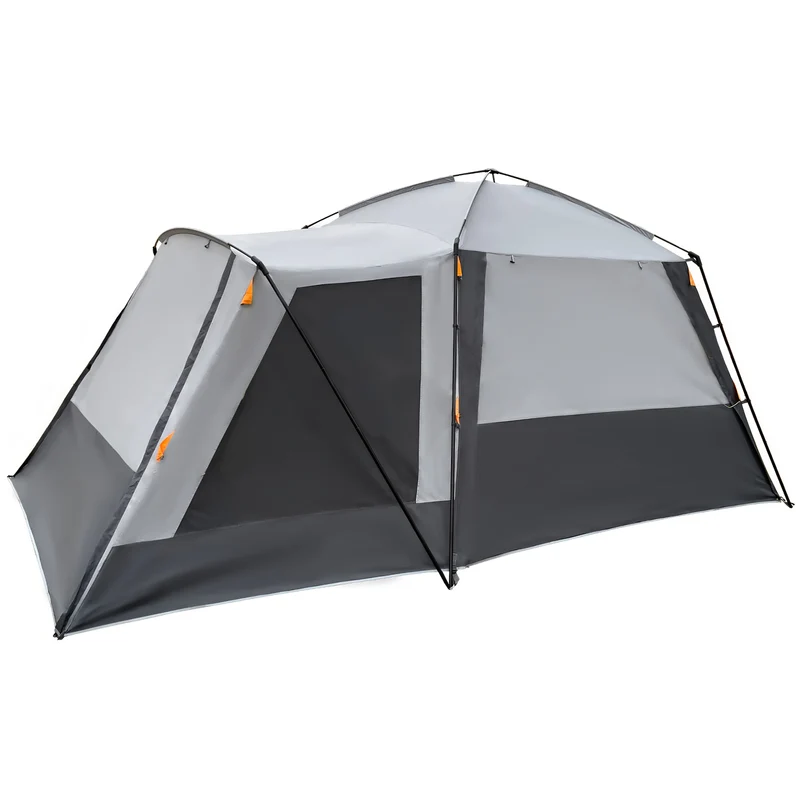 KingCamp BOUNDLESS X6 SUV Tent | 6-8 Person Waterproof Camping Tent with Vehicle Connection for Trucks, Jeeps, and SUVs