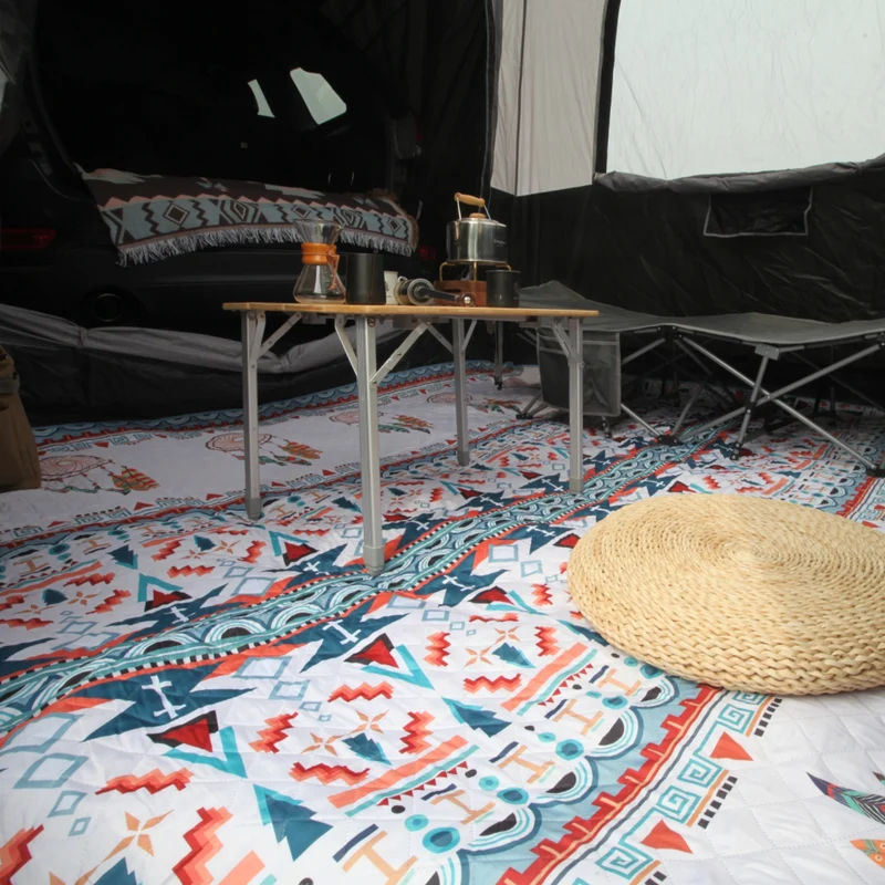 KingCamp ISIAY MAX 2.8 Car Camping Mat – Extra Large 9’x9’ Picnic & Tent Floor Pad