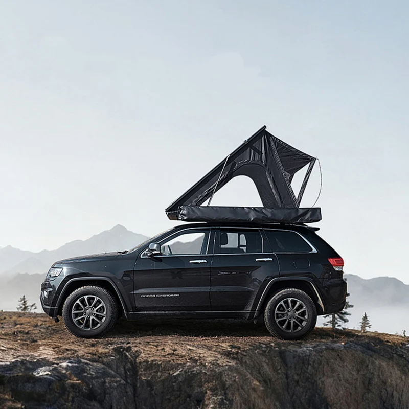 KingCamp ENDLESS 8 Rooftop Tent – 3‑Second Set‑Up, Ultra‑Thin 8cm Hard Shell, Waterproof & Lightweight for SUV/Truck Overlanding