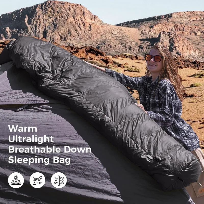 ATEPA Elements 450 Coldmaster™ Mummy Sleeping Bag 42.8°F to 6.8°F
