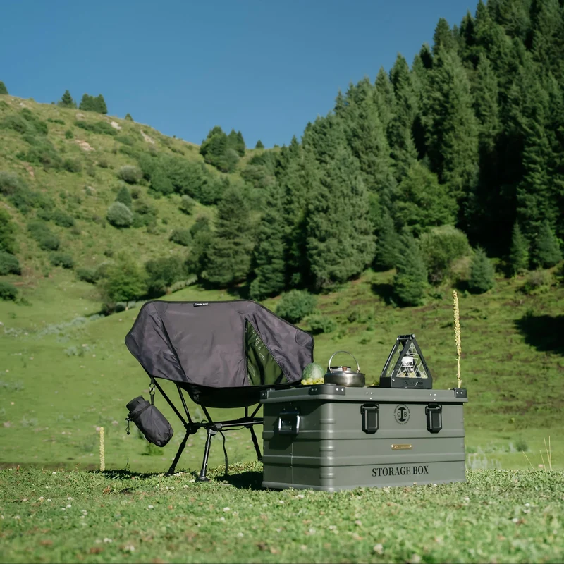 ATEPA Ultralight Backpacking Chair - 440lb Capacity, Compact Folding Camp Chair
