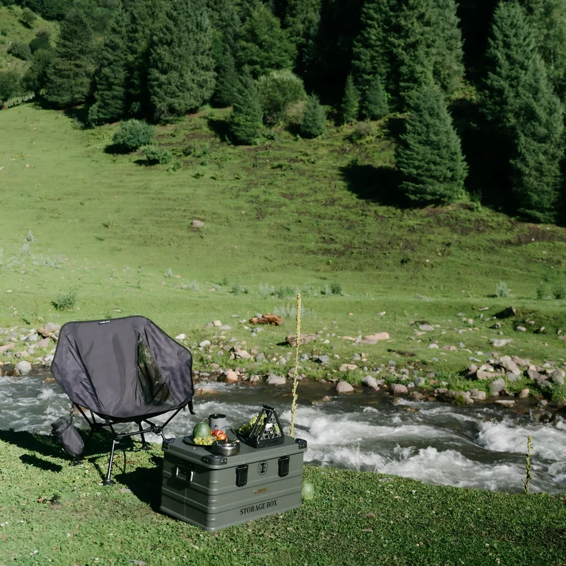 ATEPA Ultralight Backpacking Chair - 440lb Capacity, Compact Folding Camp Chair