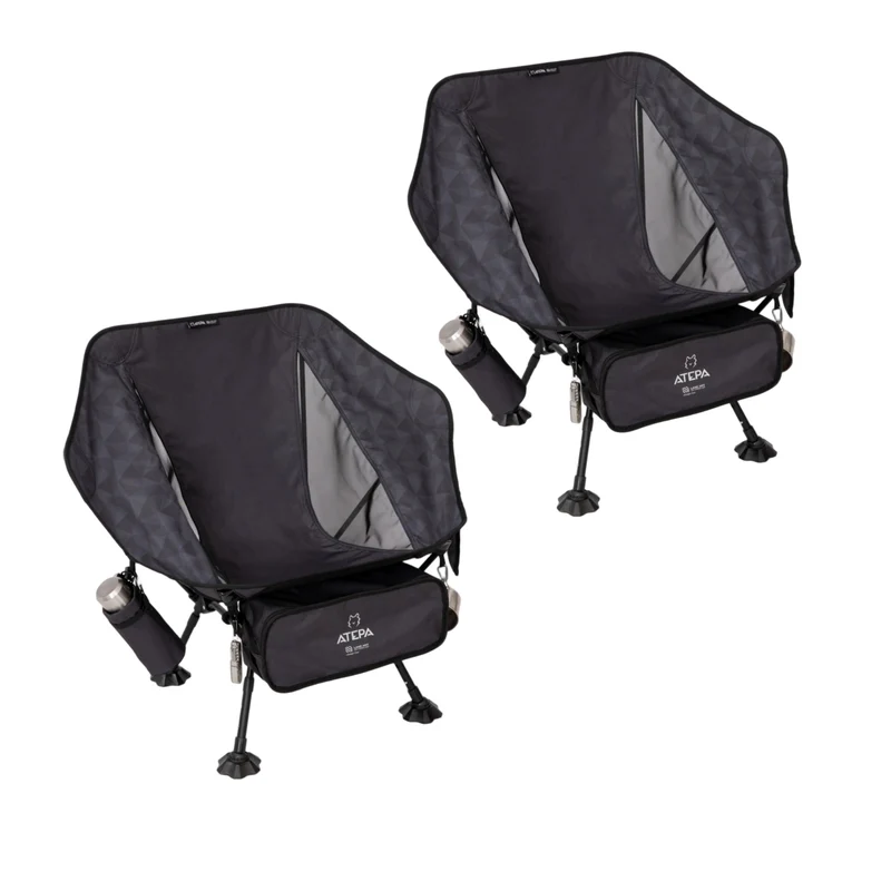 ATEPA Ultralight Backpacking Chair - 440lb Capacity, Compact Folding Camp Chair