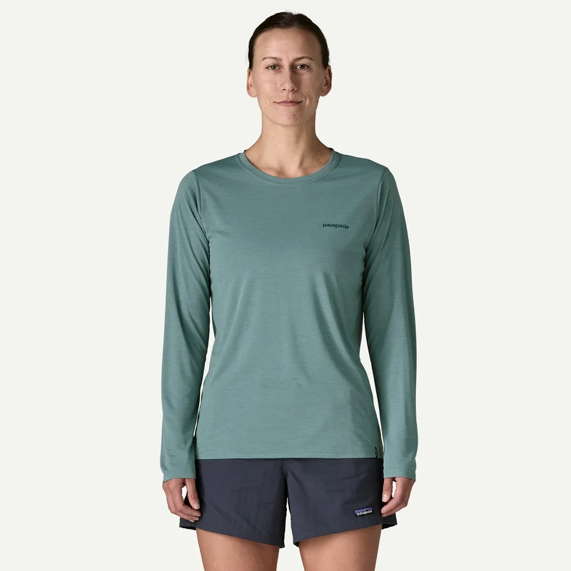 Women's Long-Sleeved Capilene Cool Daily Shirt - Boardshort Logo