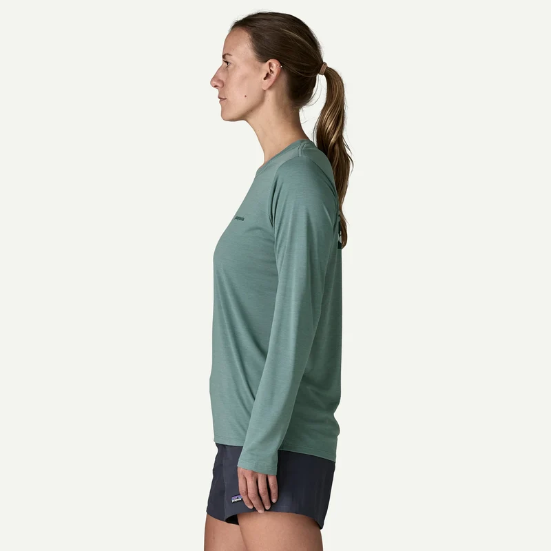 Women's Long-Sleeved Capilene Cool Daily Shirt - Boardshort Logo