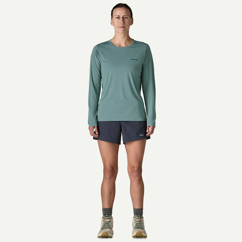 Women's Long-Sleeved Capilene Cool Daily Shirt - Boardshort Logo