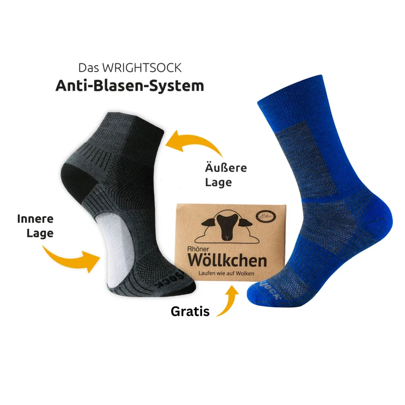Anti Blasen Socken Bundle Frühling/Sommer | 3er Pack