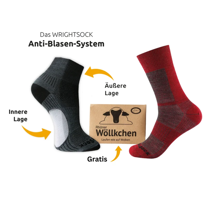 Anti Blasen Socken Bundle Frühling/Sommer | 3er Pack