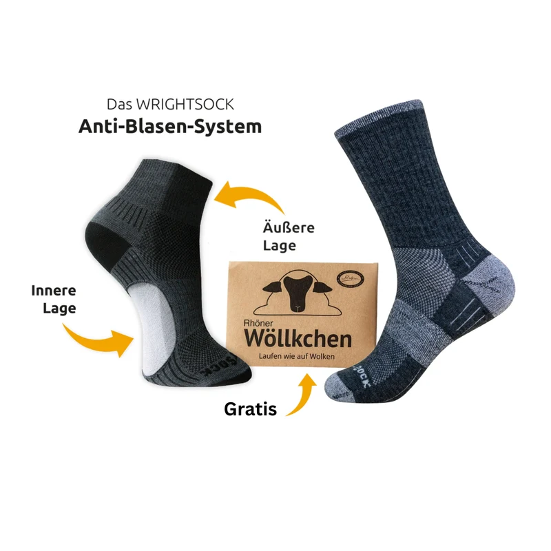 Anti Blasen Socken Bundle Herbst/Winter | 3er Pack