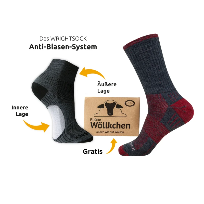Anti Blasen Socken Bundle Herbst/Winter | 3er Pack