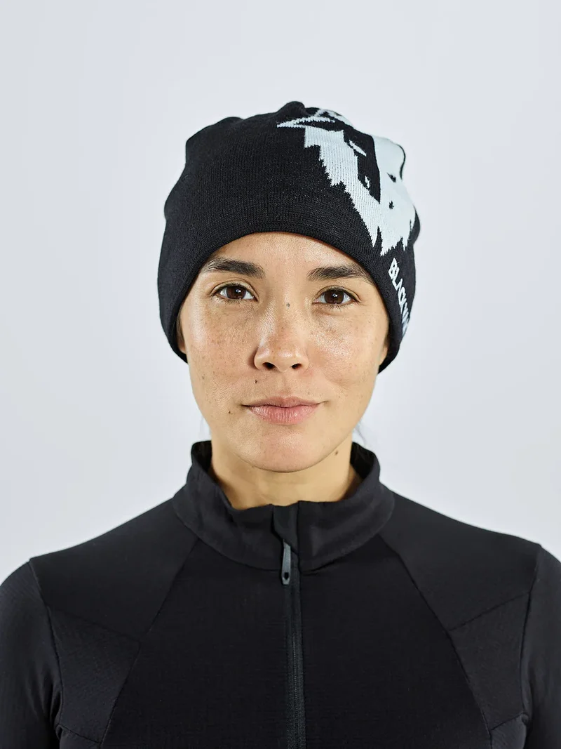 Yak Logo Strickmütze