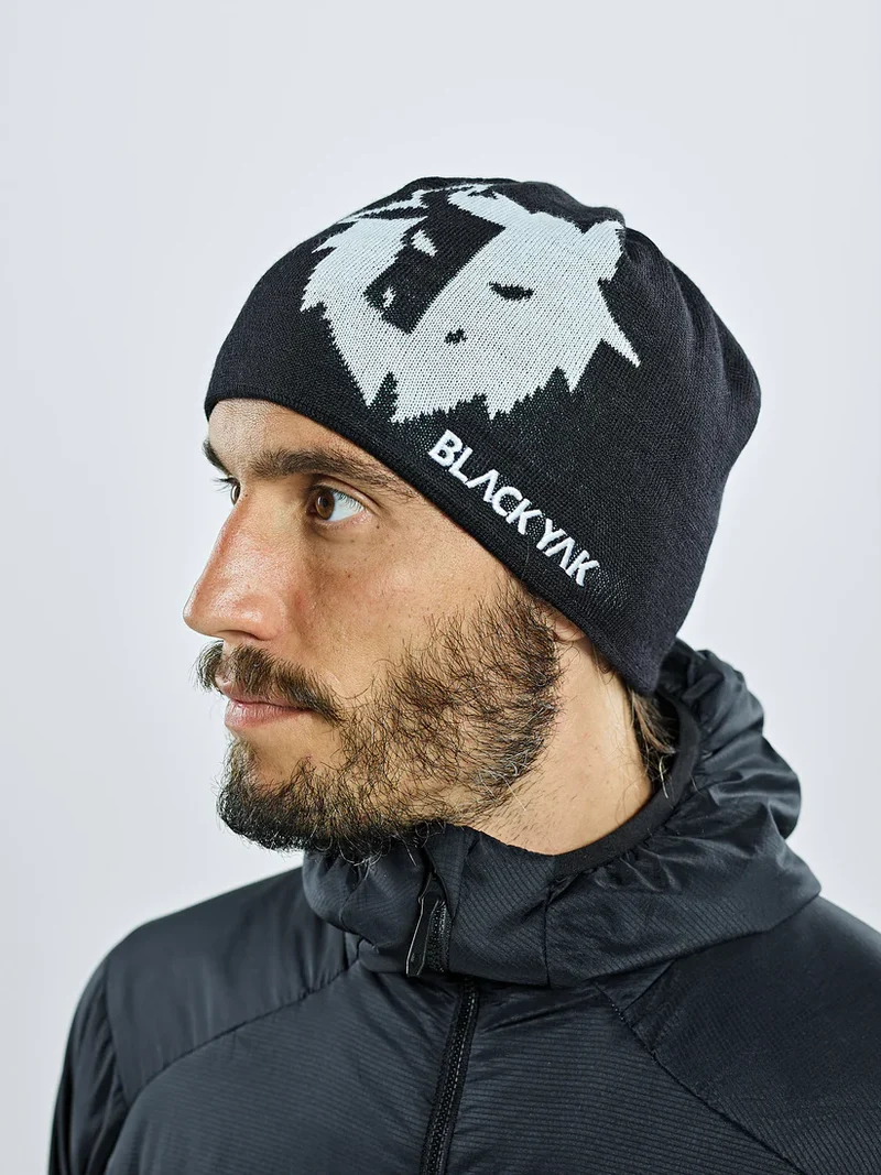 Yak Logo Strickmütze