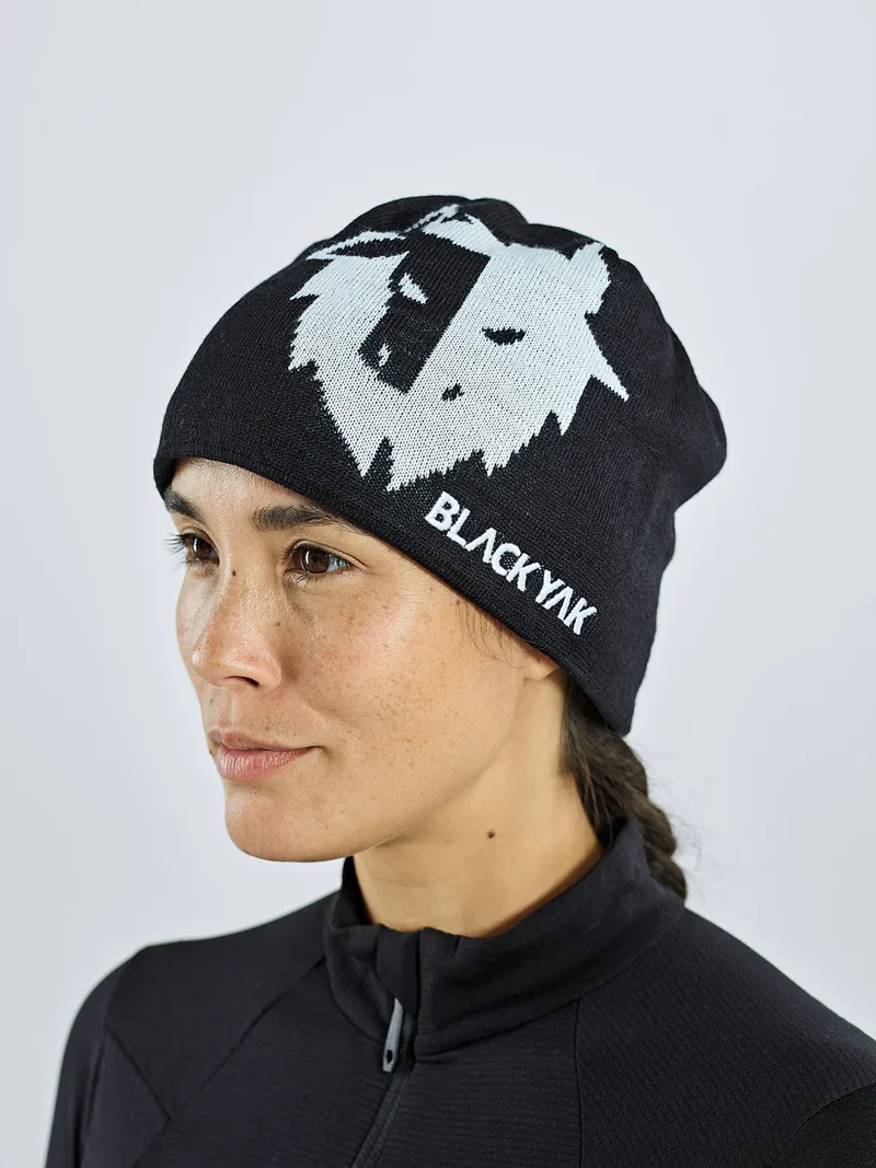 Yak Logo Strickmütze