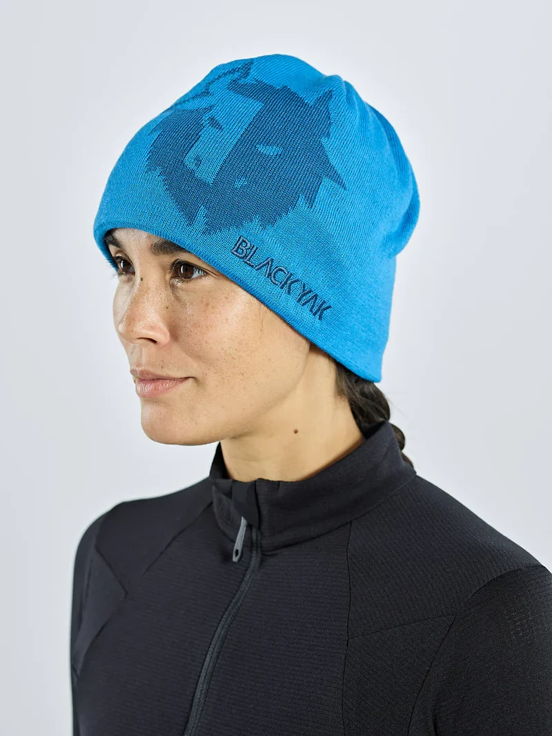 Yak Logo Strickmütze