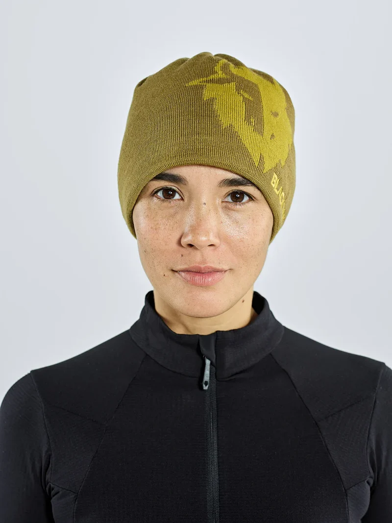 Yak Logo Strickmütze