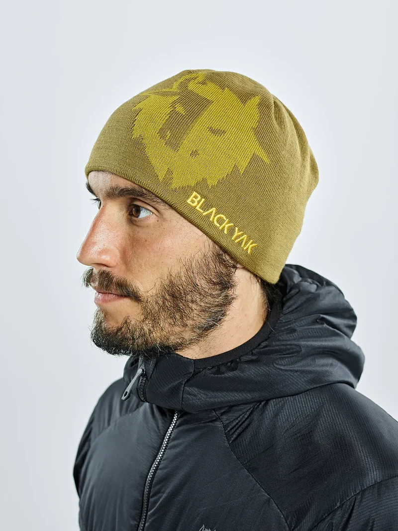Yak Logo Strickmütze