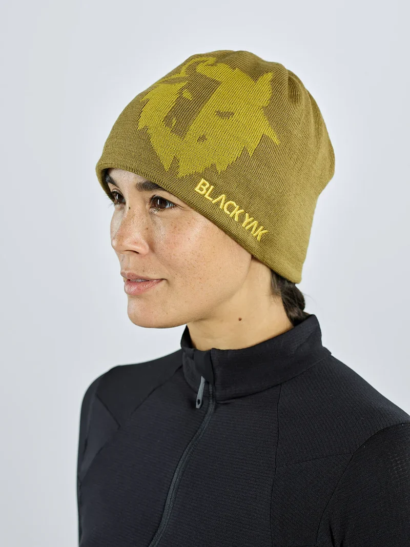 Yak Logo Strickmütze