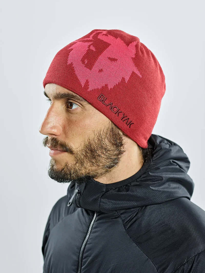 Yak Logo Strickmütze