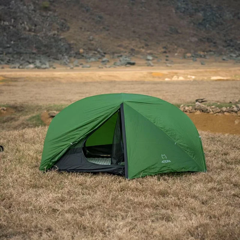 ATEPA Ultralight 1-Person Backpacking Tent for Hiking, Bikepacking & Motorcycle Camping