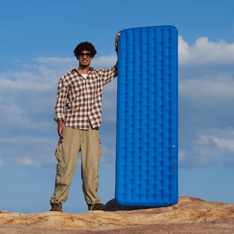 ATEPA All-Season Ultralight Insulated Sleeping Pad R-Value 6.6