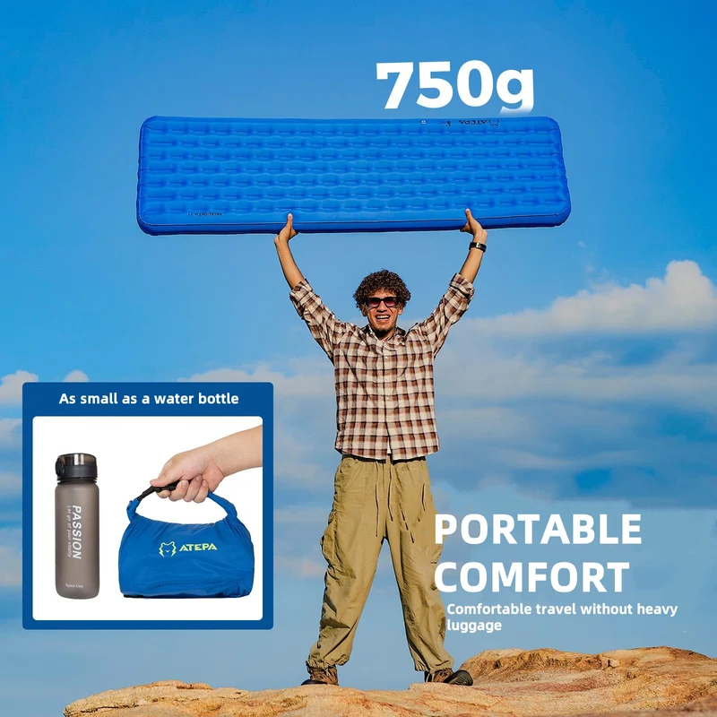 ATEPA All-Season Ultralight Insulated Sleeping Pad R-Value 6.6