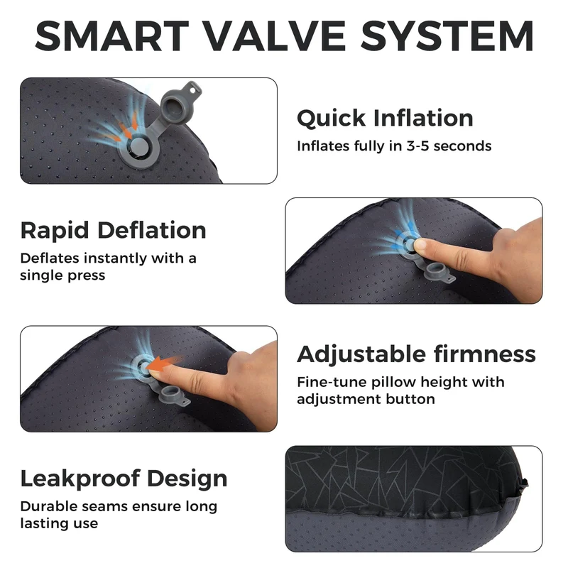 ATEPA Ultralight Inflatable Camping Pillow