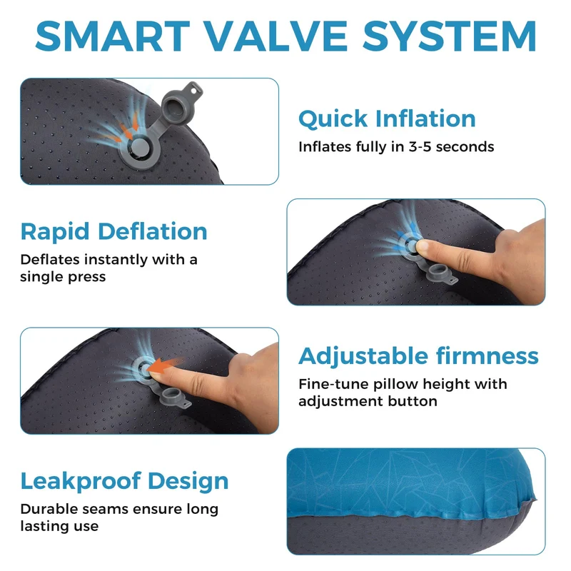ATEPA Ultralight Inflatable Camping Pillow