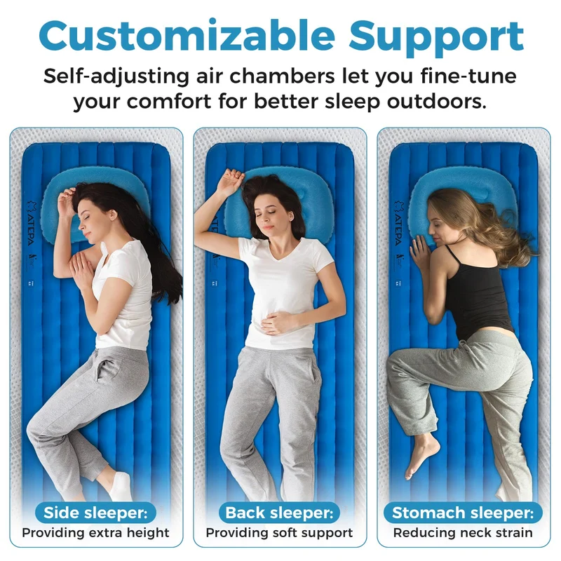 ATEPA Ultralight Inflatable Camping Pillow