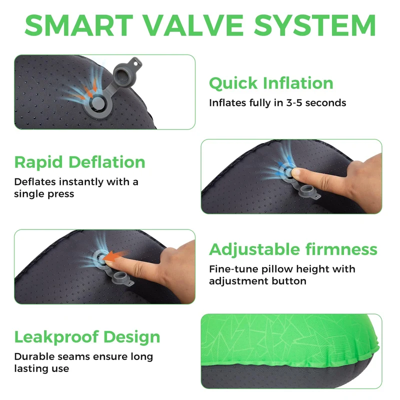 ATEPA Ultralight Inflatable Camping Pillow