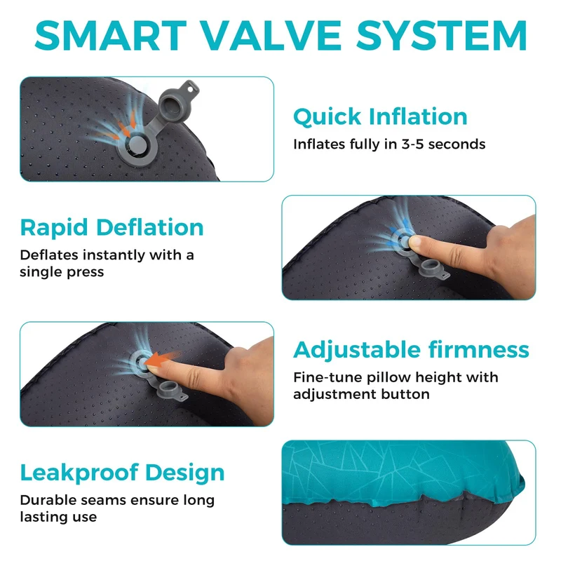 ATEPA Ultralight Inflatable Camping Pillow