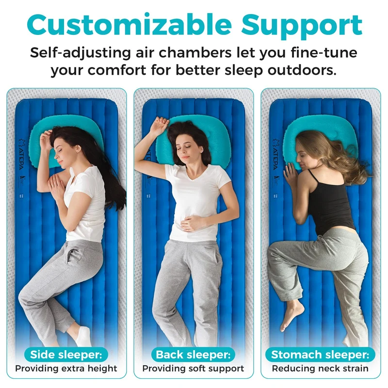 ATEPA Ultralight Inflatable Camping Pillow