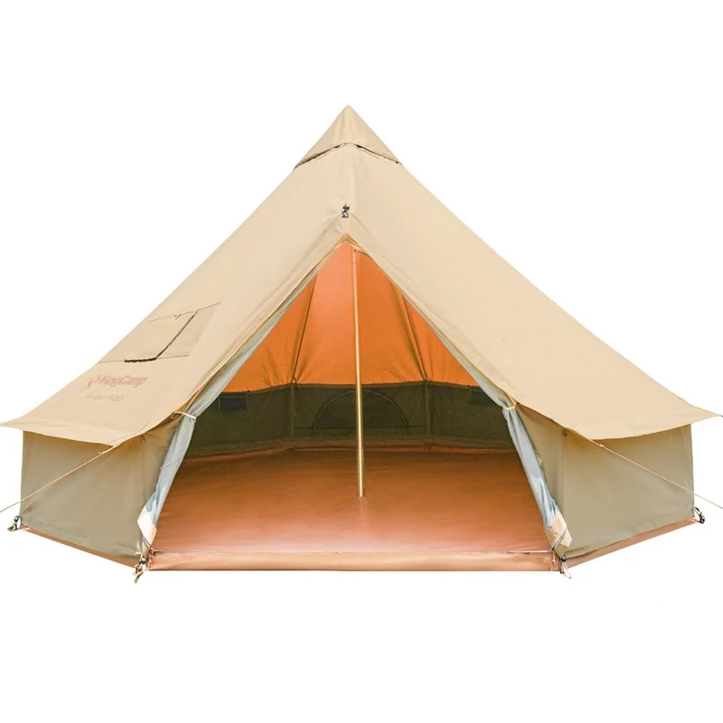 KingCamp KHAN 400/ 500 Canvas Bell Tents