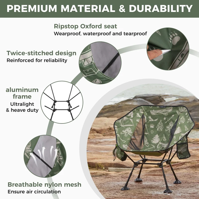 ATEPA UFO P30 Ultralight Camping Chair