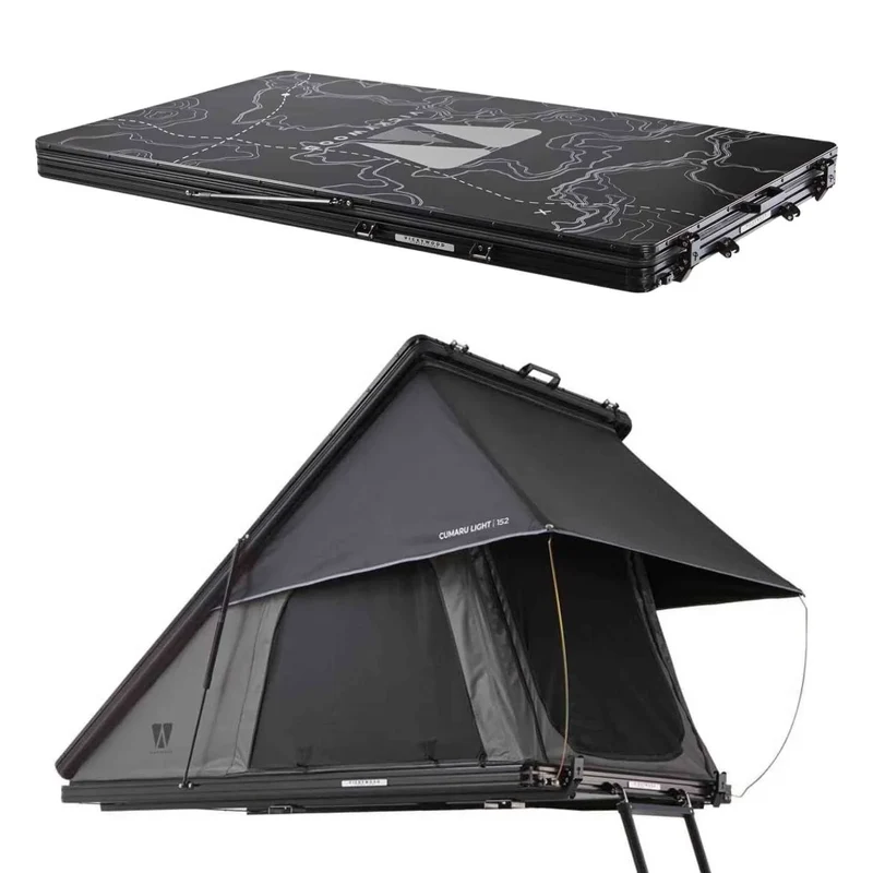 Bundle-Deal Dachzelt Vickywood CUMARU LIGHT 127 grau