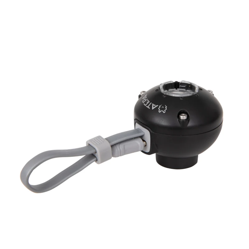 ATEPA 2-in-1 Ultra-Mini Air Pump | Only 1oz (28g) Portable Electric Pump for Inflatables, USB Powered with 7 Nozzles