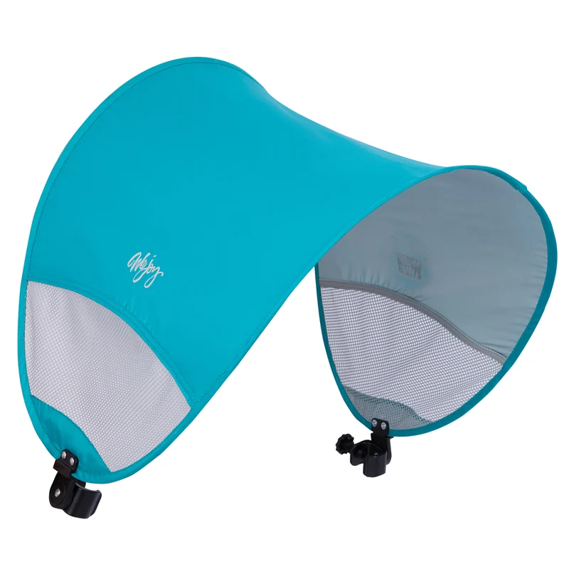 WEJOY Adjustable Canopy Sun Shade Accessory | Universal Clip-On UPF50+ Portable Sunshade for Beach Chairs, Camping Chairs & More