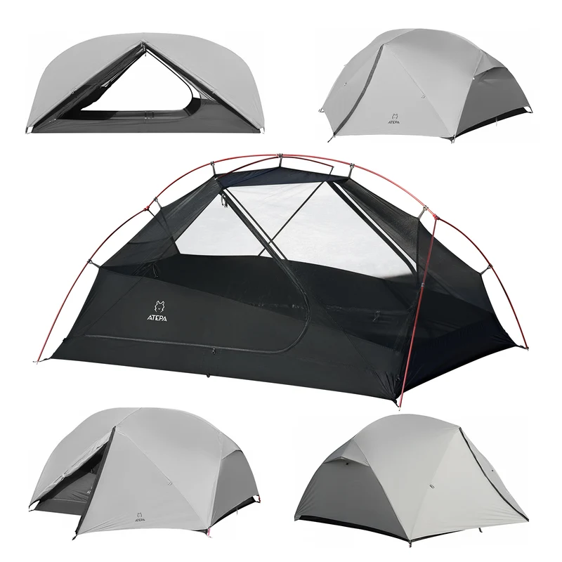 ATEPA Voyage LT 2 Ultralight 2-Person Backpacking Tent with Vestibule & Mesh Inner
