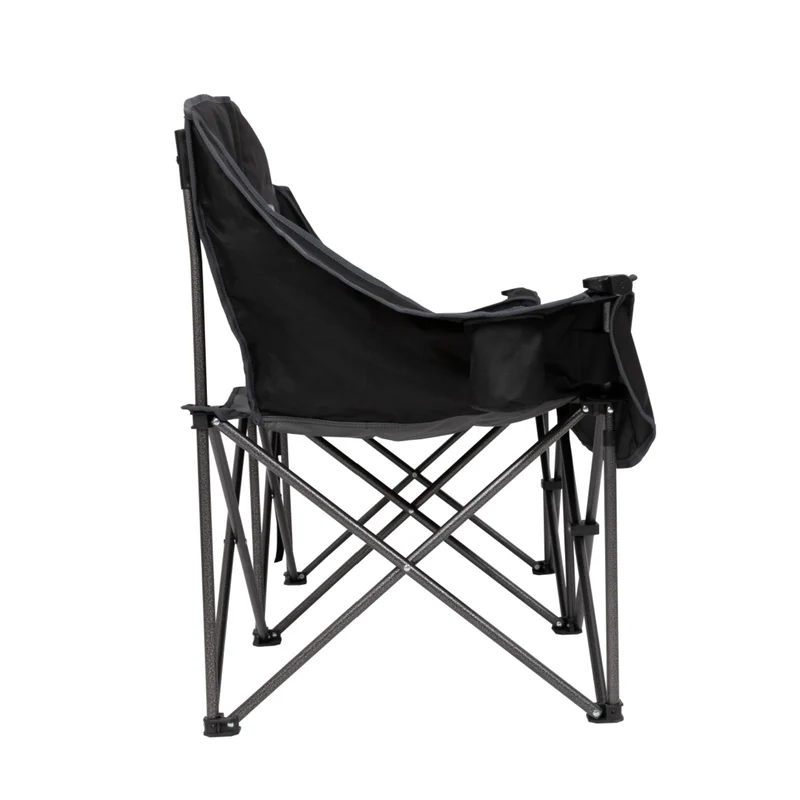 FUNDANGO Horizon Bliss P2 Double Folding Camping Loveseat | 2-Person Padded Outdoor Couch with Cup Holders Heavy Duty 880lb Capacity