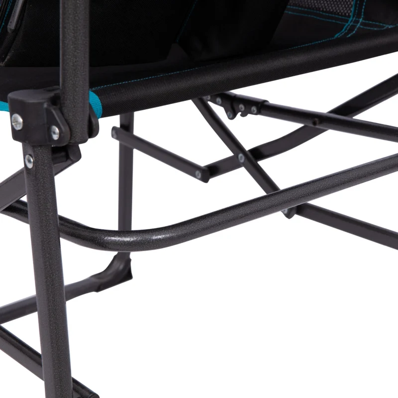 FUNDANGO FoldPro Refine L Director Chair with Side Table | Heavy Duty 440lb Capacity Camping Chair