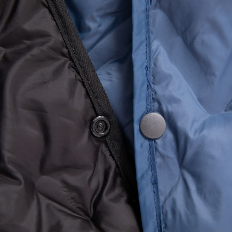 ATEPA Wearable Camping Blanket | 665FP Recycled Poncho Blanket for Outdoor, Stadium, Travel – Water-Resistant, Seamless Quilt, 78.7" x 57"