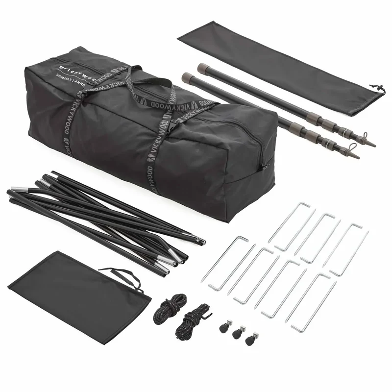 Vorzelt zu Vickywood CUMARU EASE & XP grau