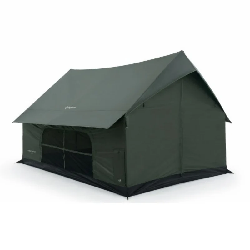 KingCamp MOUNTAIN IN C5 Canvas Hot Tent | 5-6 Person Cabin Tent with Stove Jack, Waterproof & Windproof for 4-Season Camping