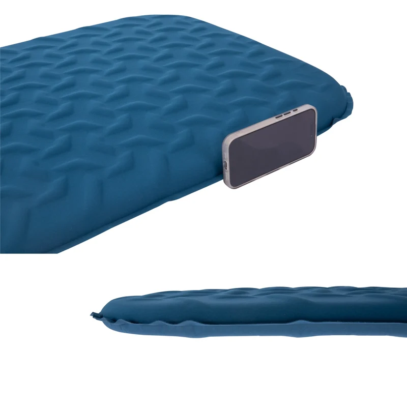 ATEPA HybridLoft 3 Ultralight Self-Inflating Sleeping Pad | 2 lb Compact Camping Mat with 4-Side Compression, R-Value 2.3, 3-Season Backpacking Pad
