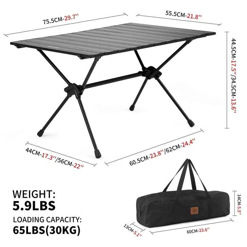 PeakLite™ FT11 Detachable Aluminum Camping Table
