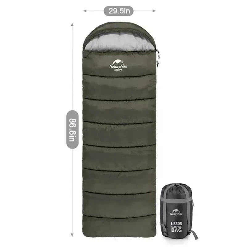 Solora™ U150 Hooded Synthetic Sleeping Bag 52°F / 11°C