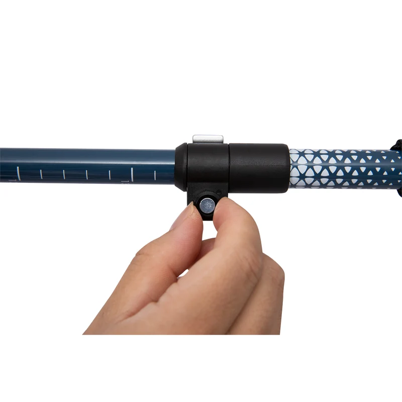 ATEPA FLYTREK Z1 Carbon Fiber Trekking Pole, 5-Section Folding Hiking Pole, 45.3-53.1" Adjustable, Cork EVA Grip, 8.1 oz, 15" Packed
