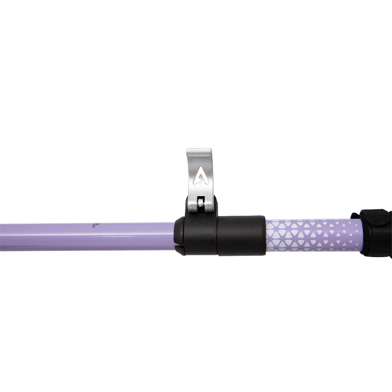 ATEPA FLYTREK Z1 Carbon Fiber Trekking Pole, 5-Section Folding Hiking Pole, 45.3-53.1" Adjustable, Cork EVA Grip, 8.1 oz, 15" Packed